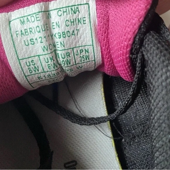 Ryka Exertion Running Shoes Women’s SZ 8W black‎ and pink EUC preppy Athleisure - Picture 7 of 8